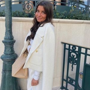 Zara * Wool Blend Textured Blazer Coat Size XL and XXL